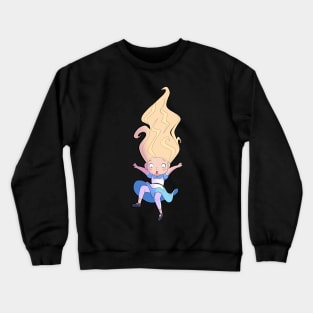 Alice in Wonderland Falling Through the Looking Glass Crewneck Sweatshirt